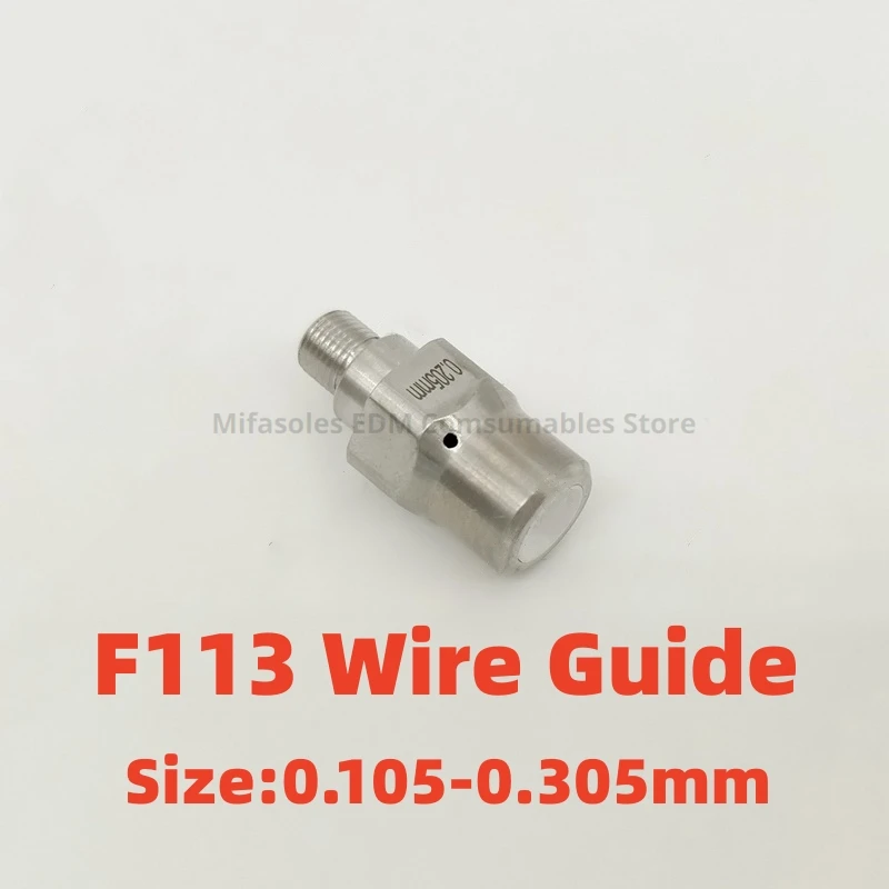 

EDM Lower Wire Guide F113 Diamond Guide Hole 2.0mm A290-8081-X715 Ø0.105mm-Ø0.305mm for Fanuc Low Speed Wire Cut Machine