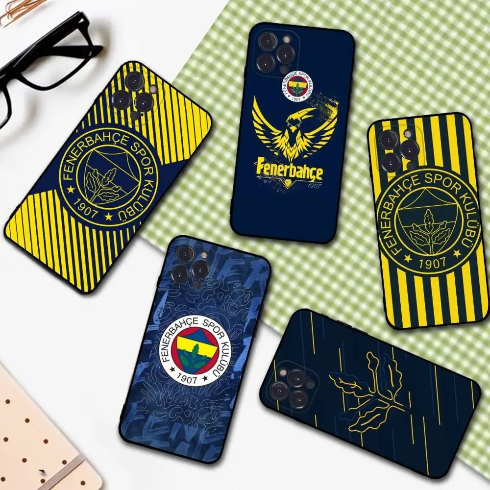 Funda Protectora para Teléfono T-Turkey Fenerbahce-E para iPhone 17 16 15 14 13 12 11 Pro Max 17 Air Pro Max