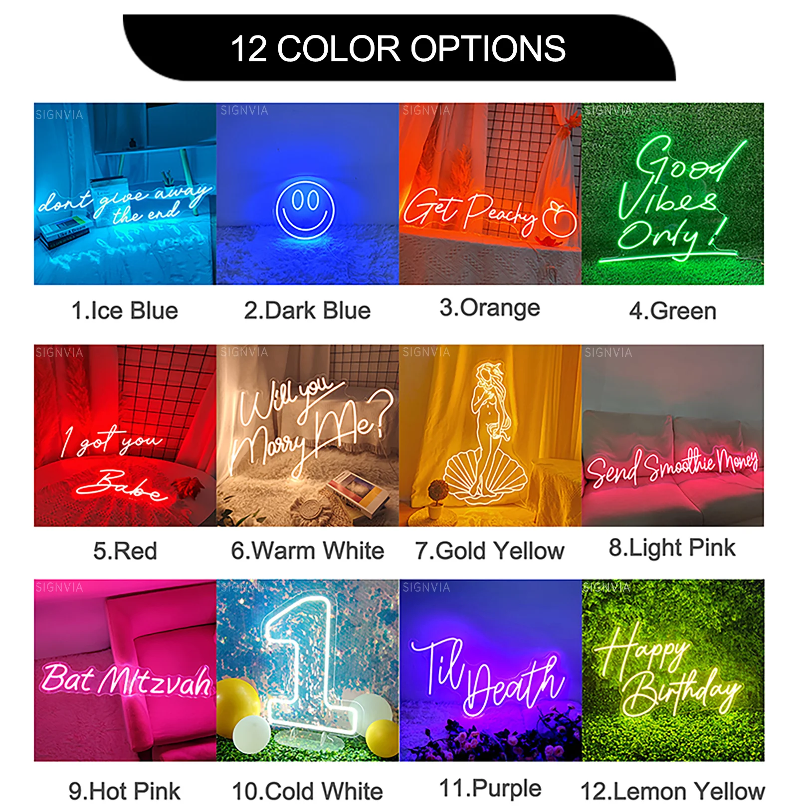 Imagem -06 - Champagne Led Neon Light Sign Wall Hanging Night Lamp Quarto Casa Festa Bar Cabaret Aniversário Decoração de Casamento