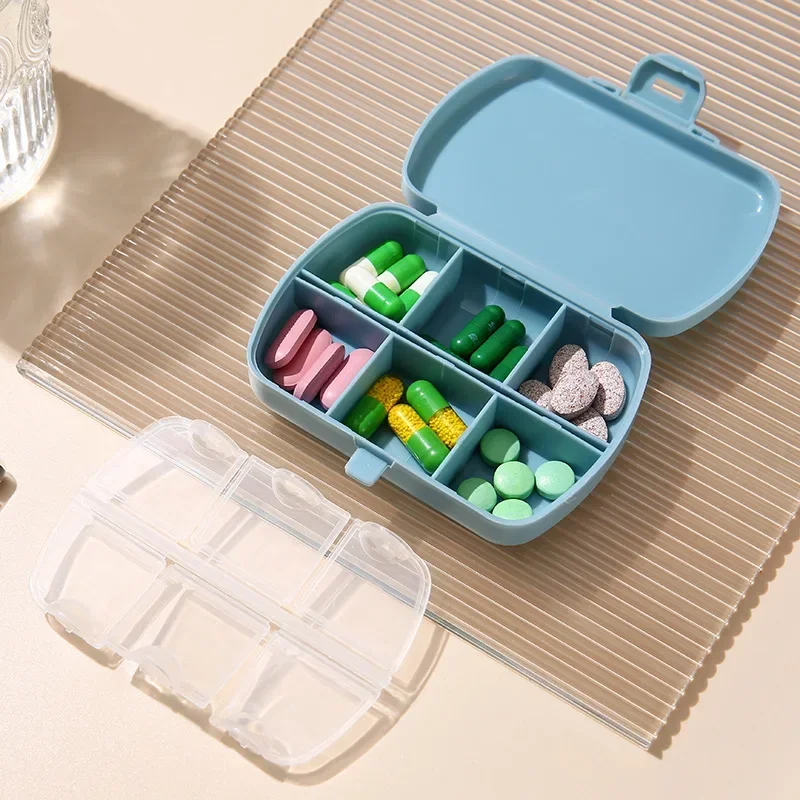 Medicine Storage Pill Cases Organizer Container for Travel Pillboxes with Seal Ring Small Medicine Box Pill Dispenser Container