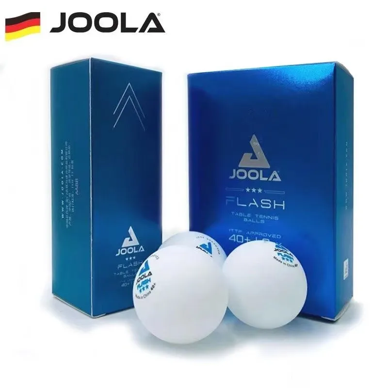 Original JOOLA White 6 Table Tennis 3-Star Seamless New Material 40+Professional Competition Balls