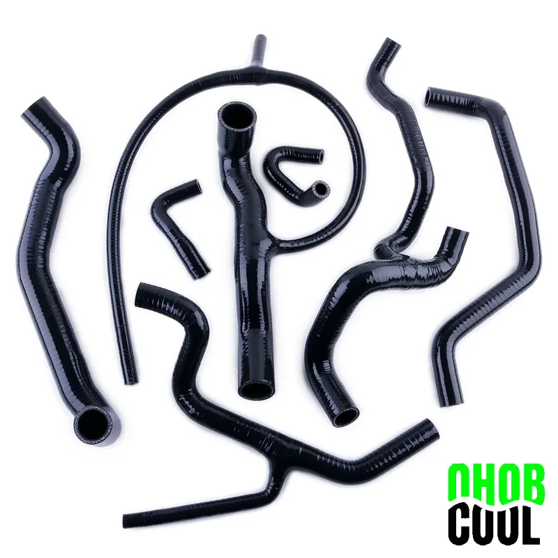Pour 1994-1999 Volkswagen VW Golf Mk3 Jetta Vento A3 VR6 2.8L LHD Kit de tuyau de radiateur en Silicone 1995 1996 1997 1998