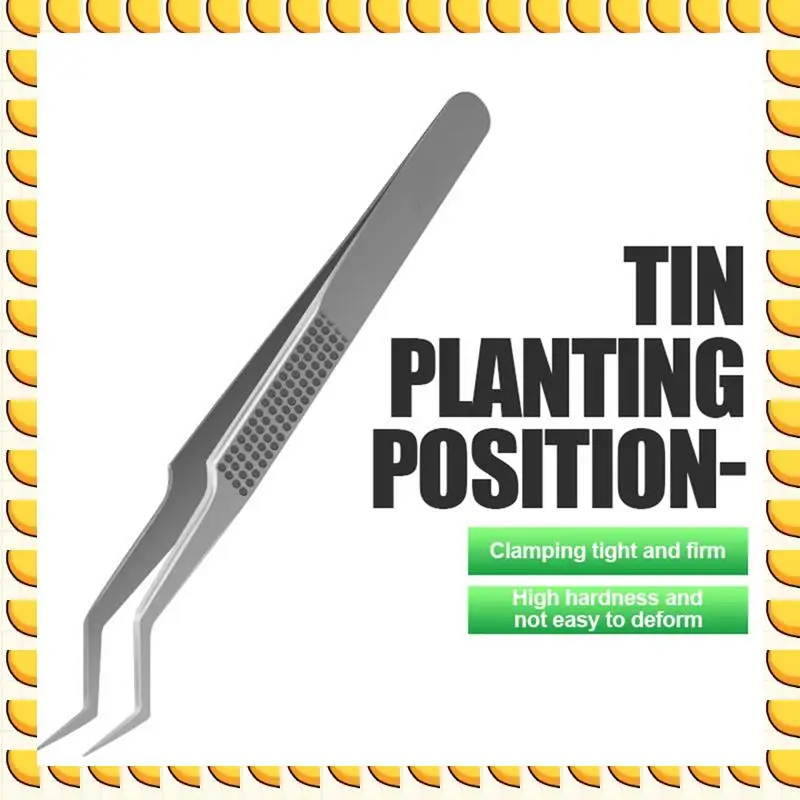 

BAAU ST-20 3D Tweezers High Precision Flying Line Super Hard Tweezer For Planting Tin IC Chip Phone Repair Forceps Tools Durable