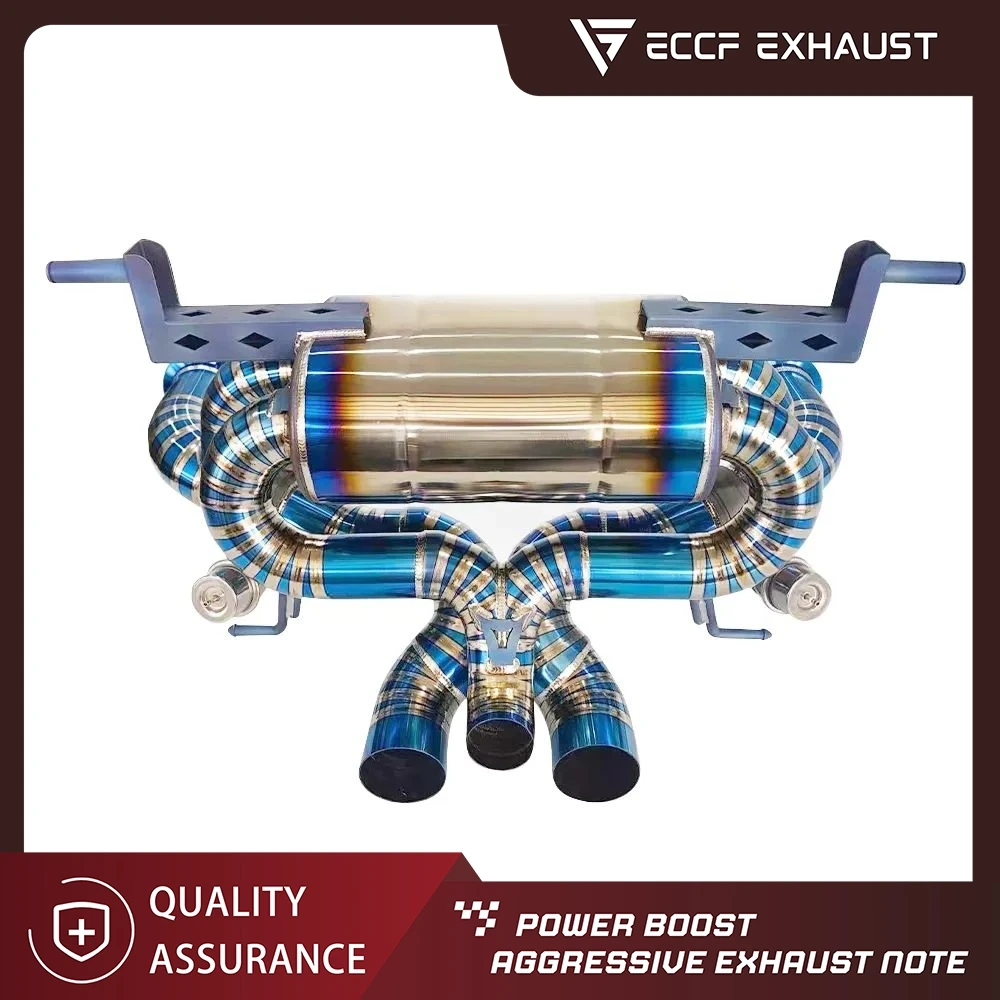 

Aggressive Supercar Exhaust Sound Titanium Exhaust with Valved Mufflers For Lamborghini LP700 LP740 LP750 Performance Upgrade