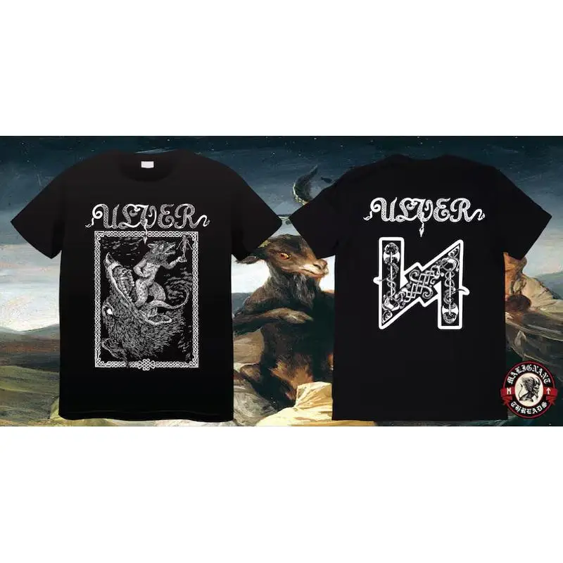 Ulver T Shirt Black Metal