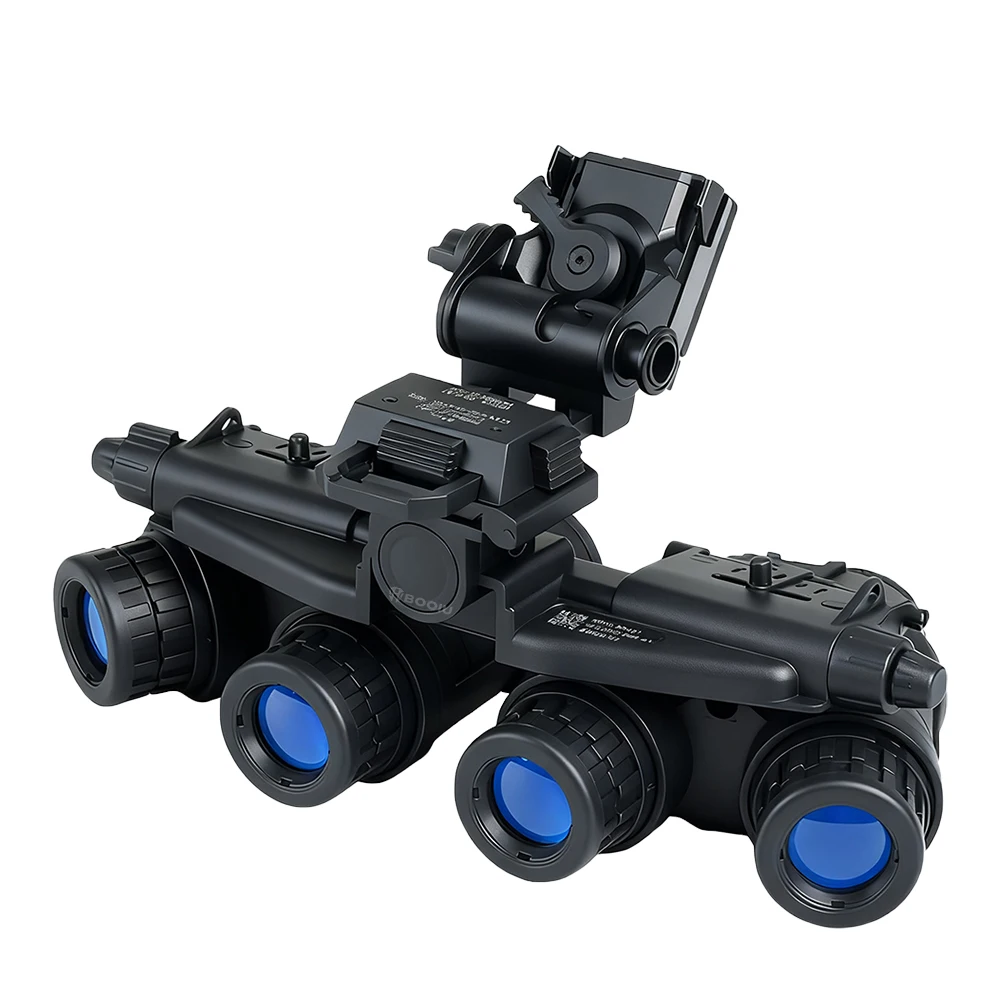 BOOIU Tactical GPNVG18 Cosplay Four-eye Night Vision Goggles Model L4G24 Mount Holder Combination NVG Outdoor Helmet Accessories