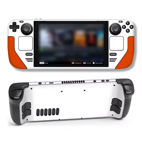 Anti-scratch Protective Cover For Steam Deck Game Console Decor Stickers Decal Skin For Steam Deck