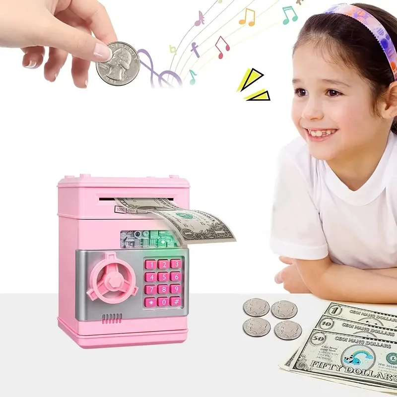 Tirelire monnaie en espèces peut ATM banque électronique pièce d'argent pour les enfants-cadeau chaud Halloween cadeau de noël