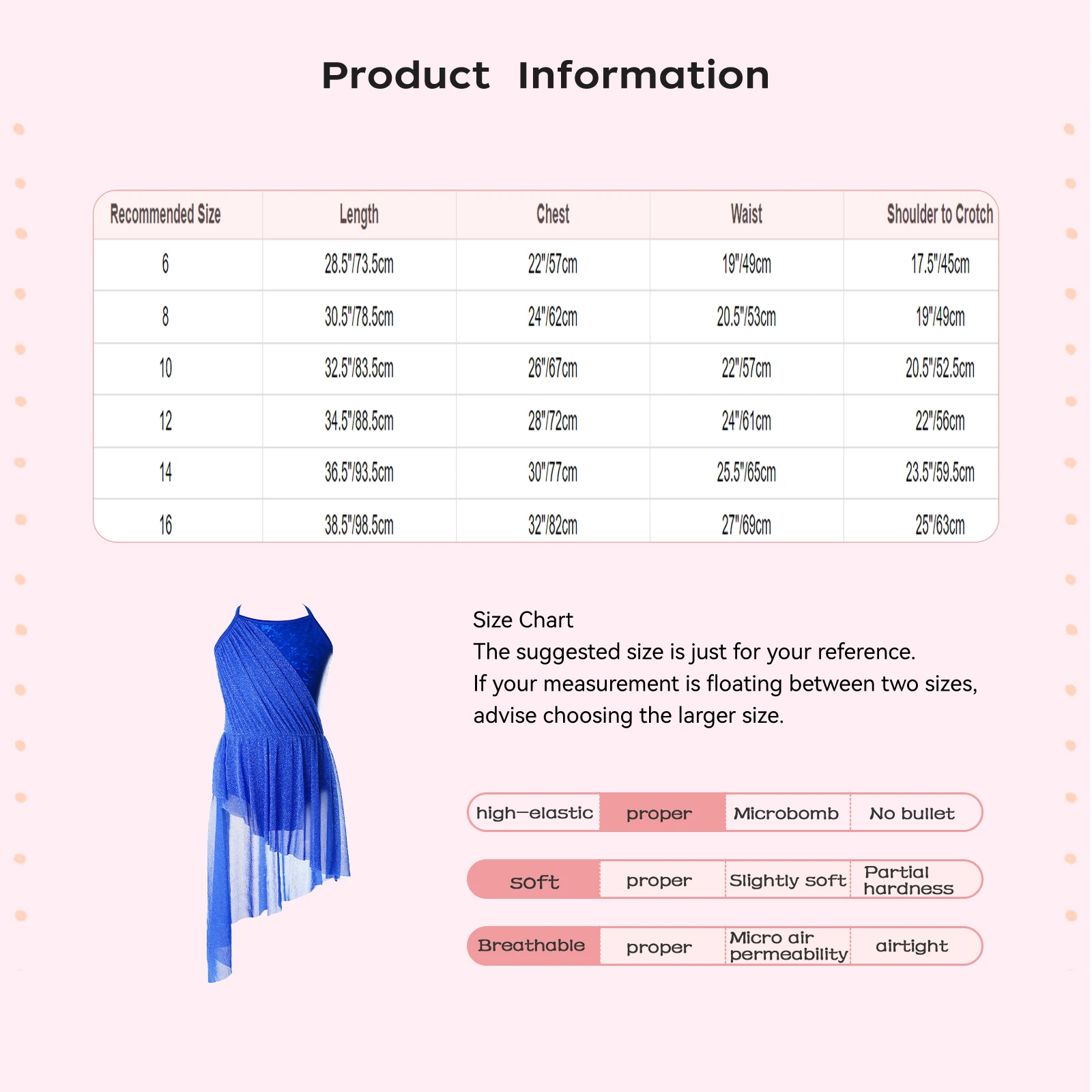 Children Girls Lyrical Dance Dress Ballet Skating Gymnastics Contemporary Dancewear Spaghetti Straps Shimmery Mesh Tutu Leotard - view 6