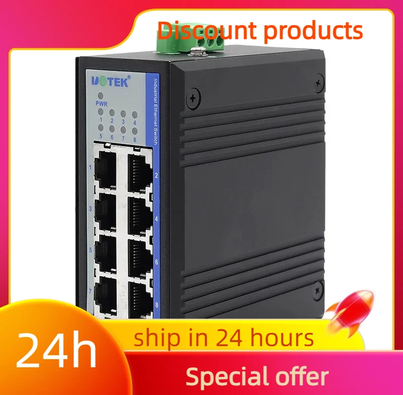 

Эффективный процессор UOTEK NFC 7, 8 портов Rohs Ce Ethernet Rj45 Iot, аксессуары для дома, оригинальные