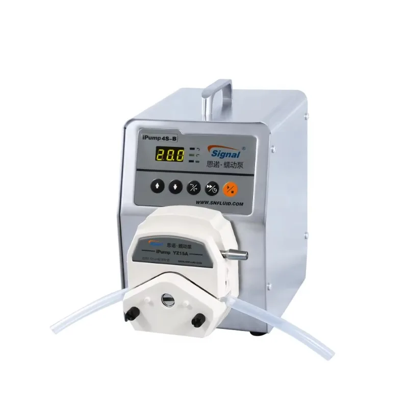 Environmentally friendly 2-channel 1700ml high-flow peristaltic pump with output control