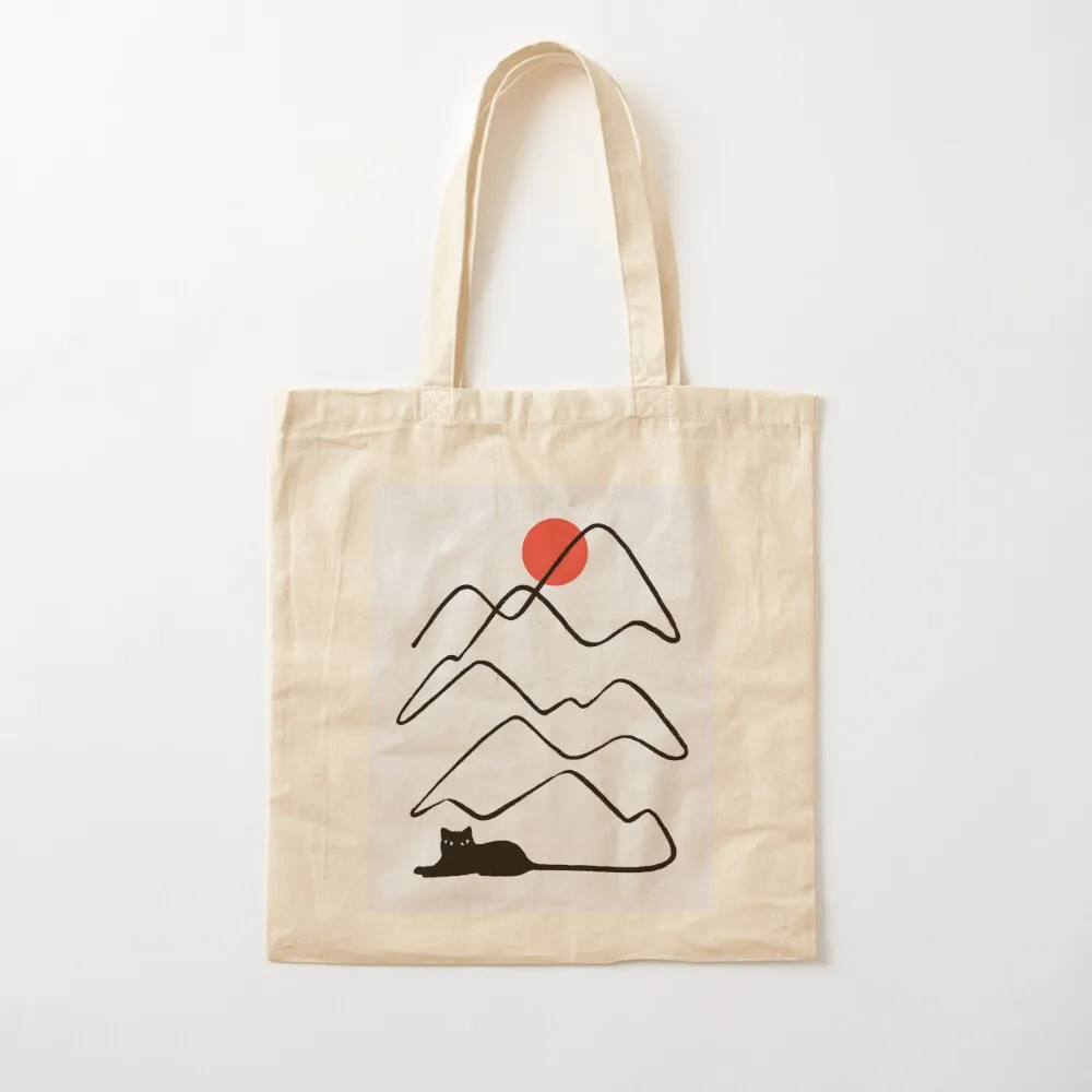 Cat Landscape 68 Tote Bag