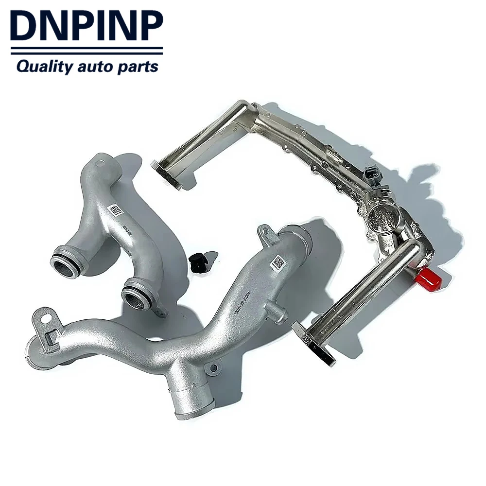 Improved version for Land Rover Range Rover RR Sport New Discovery 4 Velar 3.0 V6 aluminum heater manifold engine water pipe