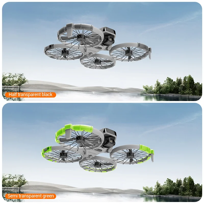 ل DJI الوجه حامي الوفير خواتم فوردجي الوجه المضادة للتصادم اكسسوارات الإفراج السريع المضادة للسقوط غطاء الأخضر