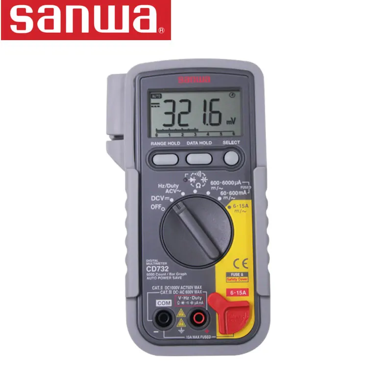 Sanwa CD732 high-precision digital multimeter automatic range multi-function electrician universal meter