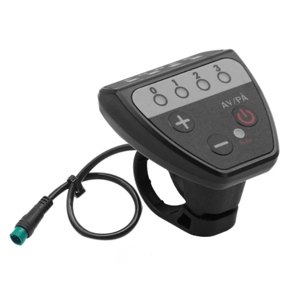 

For E-biking Ebike Controller Meter Light 48x50mm Light Control With Key Functions Mounting Fit For 22.2mm Handlebars