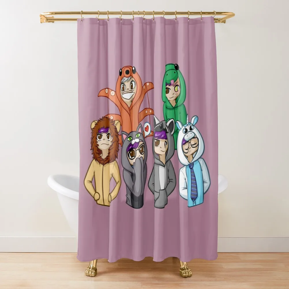 Sanders Sides Onesies - All Sides Shower Curtain Bathroom And Shower Products Bathroom For Shower Curtain