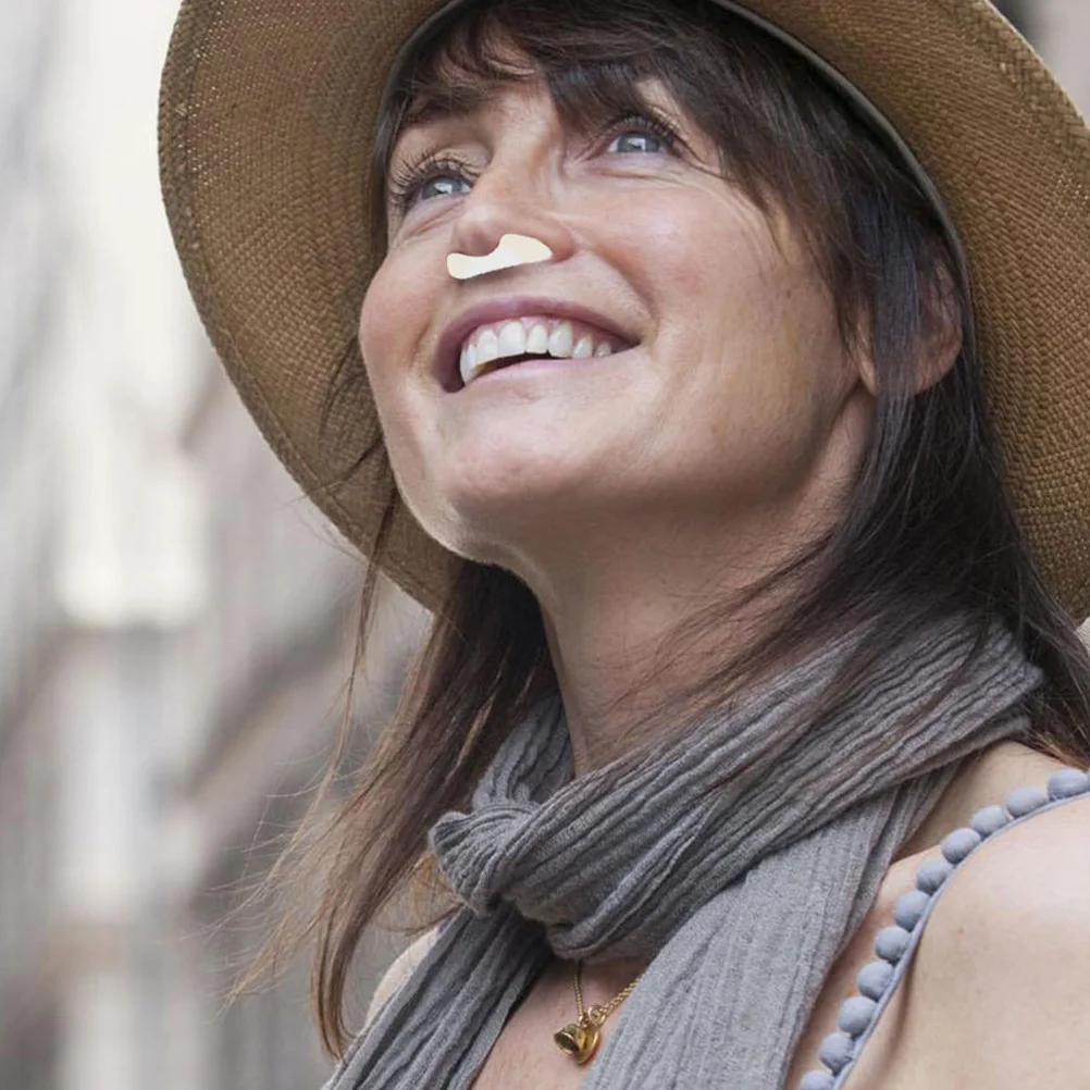 

100Pcs Washable Nose Filters for Men Women Reusable Sponge Nasal Plugs for Tanning Sessions Makeup Dust and Haze