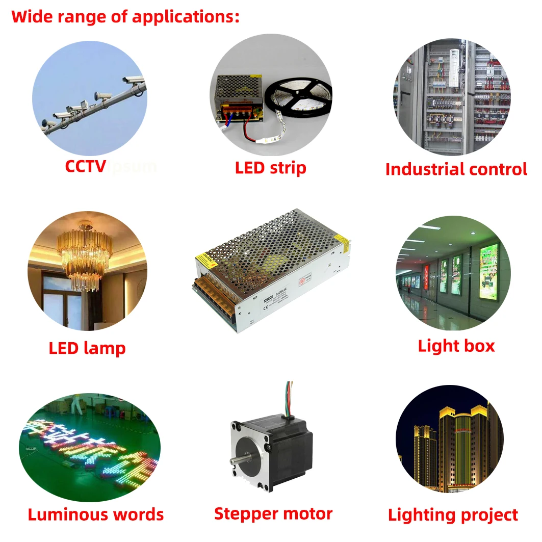 12 V 5A 60 w LED Transformator Voeding Switch Adapter AC 110 V-240 V DC 12 V 5A  Driver Voor Led Strip lichten