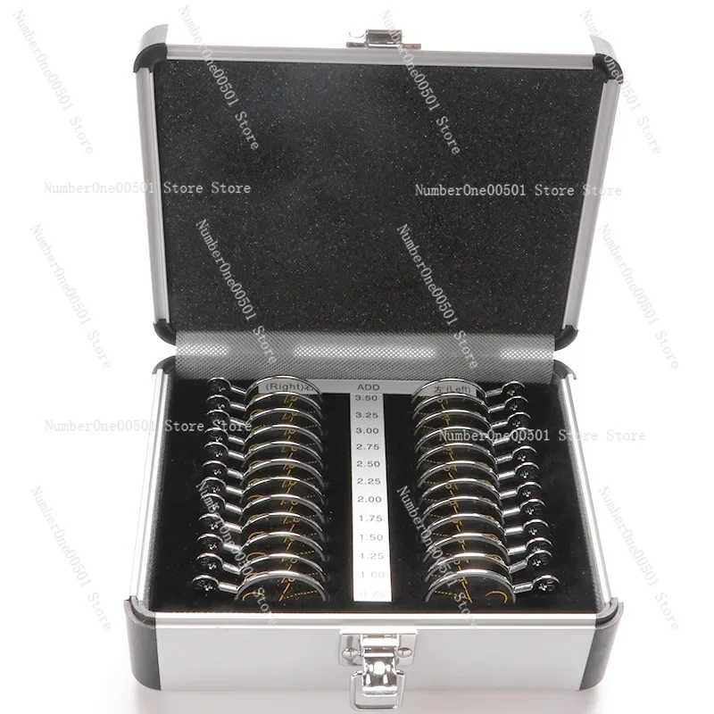 

Комплект фитингов пробных прогрессивных мультифокальных линз с тестовыми линзами для оптометрического осмотра