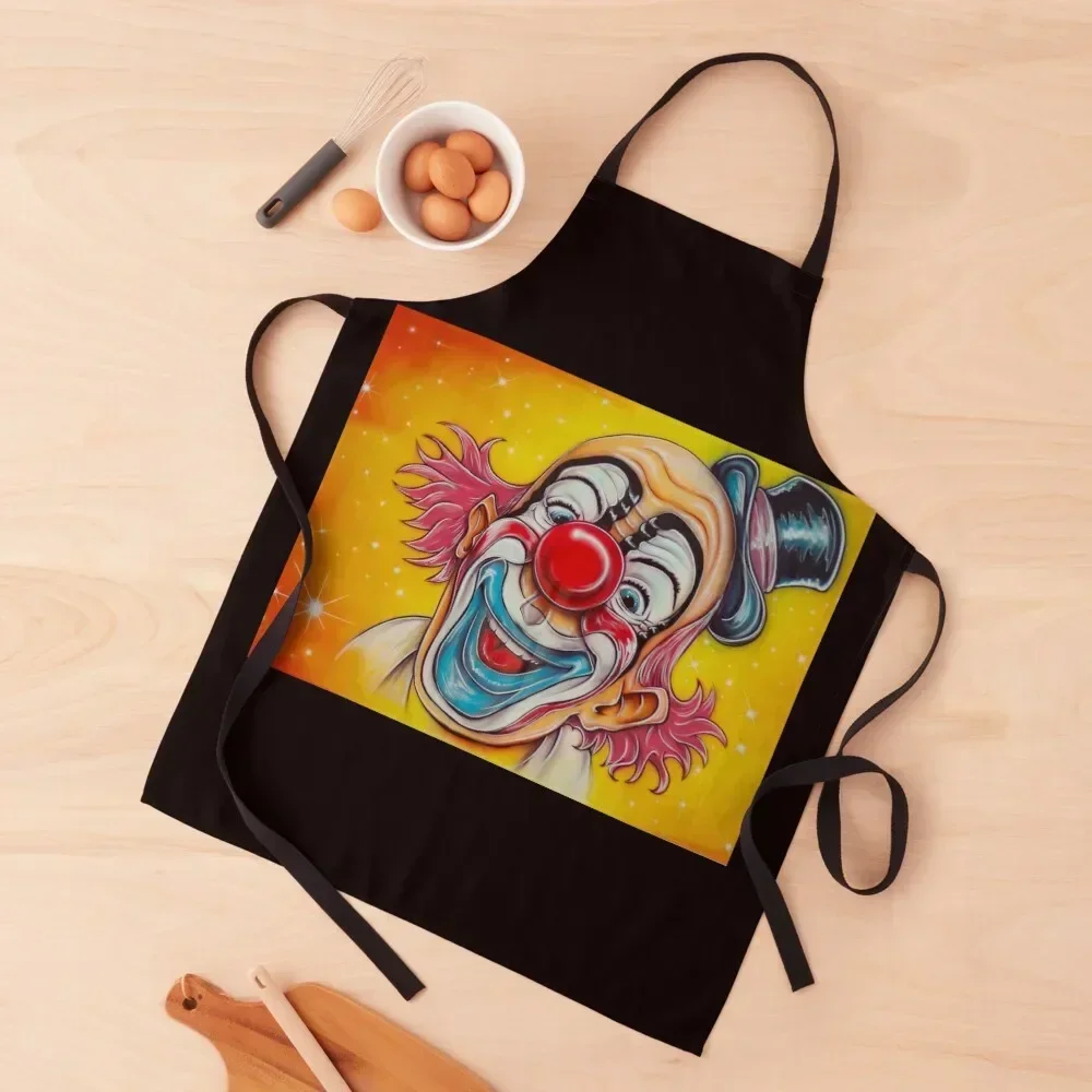 

Circus Clown Apron kitchen jacket woman Kitchen Accessories 2022 Women's Kitchen Woman Apron