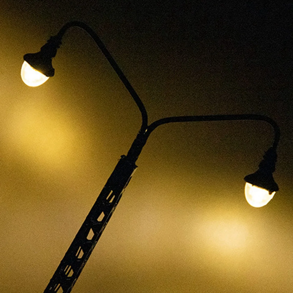 BAAA-5Pcs نموذج السكك الحديدية مصباح شعرية الصاري ضوء HO 1:87 مقياس LED ضوء الشارع قطار تخطيط اللعب حديقة الديكور الحرف