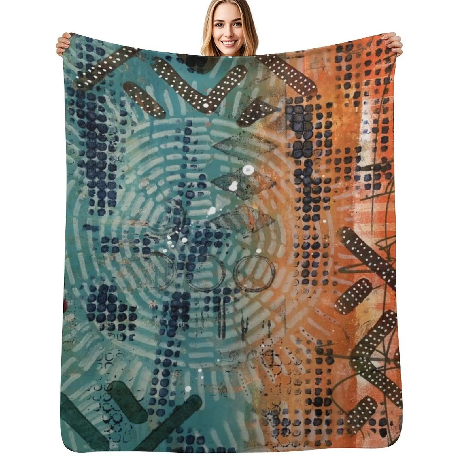 Ancient Language 15 Throw Blanket Decorative Sofa Blankets For Baby Designers Sofa Decoratives Retros Blankets