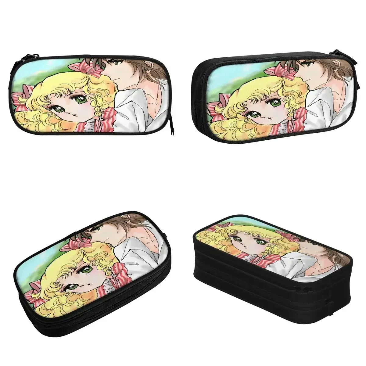 

Cute Candy Candy Pencil Case Anime Cartoon Pencilcases Pen Box for Student Big Capacity Pencil Bags School Supplies Accessories