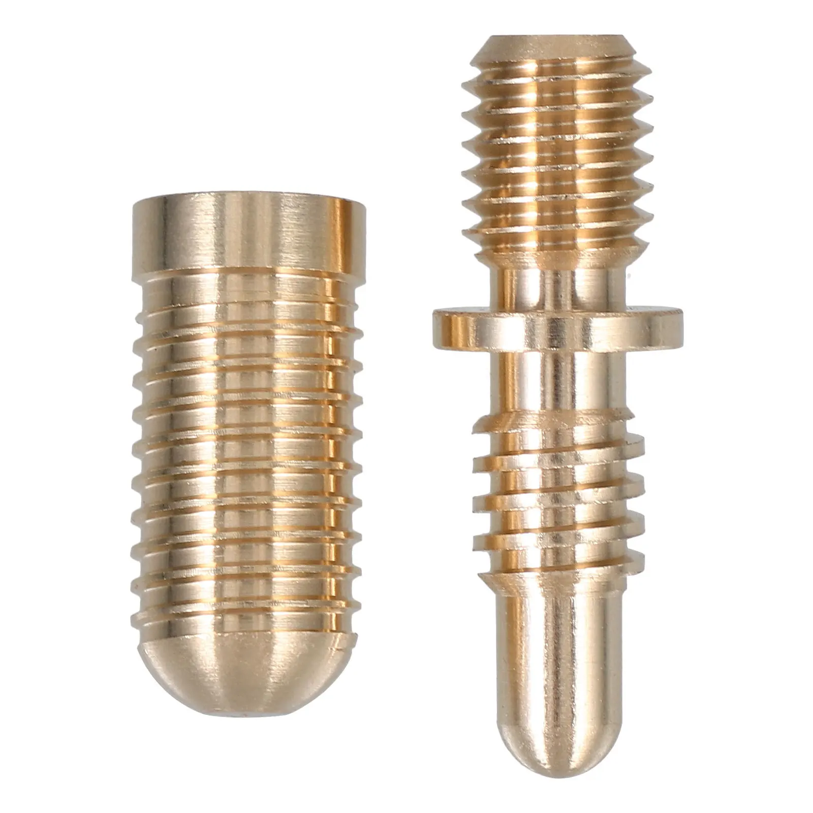 

Happyyami Pool Cue Brass Connector Weight Screw Billiard Extension Set Replacement Tips Accessories for Home Use