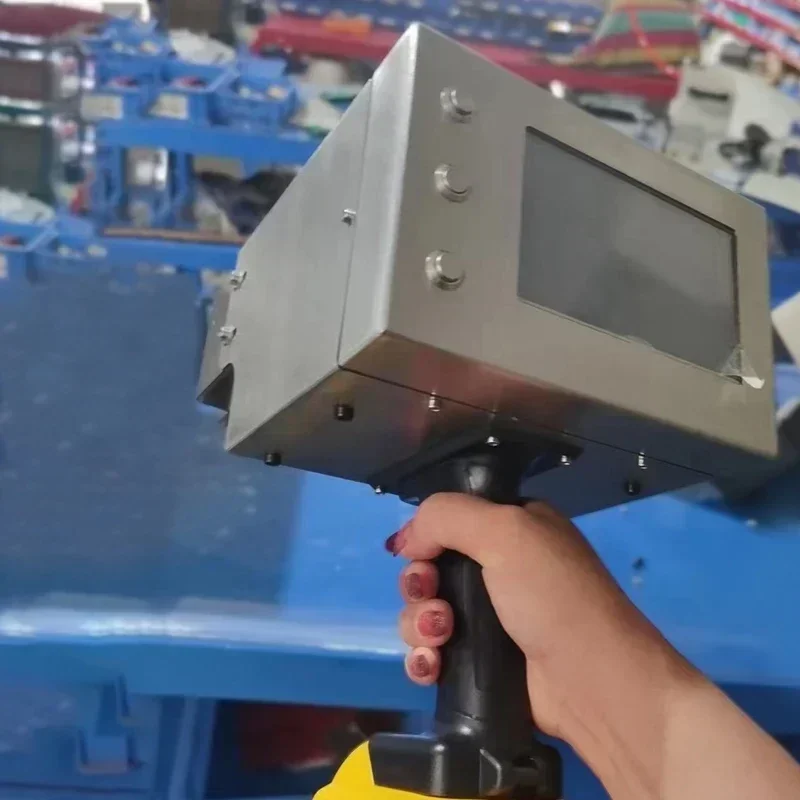 

Handheld Electric Metal Marking Machine 120x30mm Dot Peen Engraver Marker with Battery Vin No. Marking for Precision Engraving