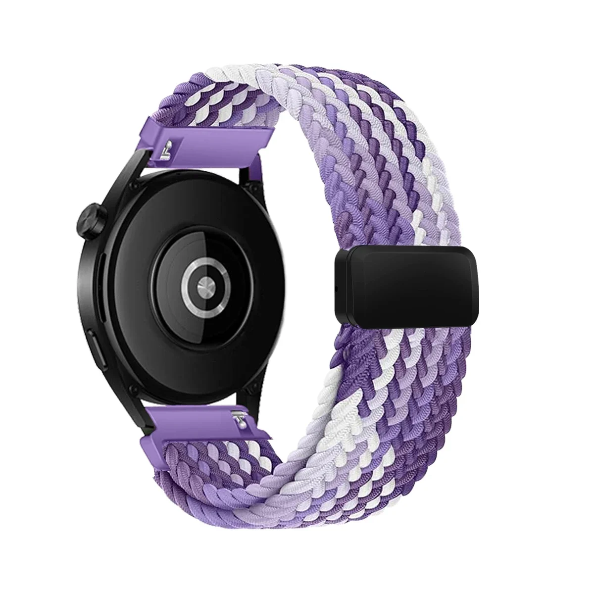 حلقة مضفرة 18/20/22 لـ Garmin venu/3/3s/Foreunner 265S/265/645 سوار معصم مرن مشبك مغناطيسي للغارمين vivomove3 #5