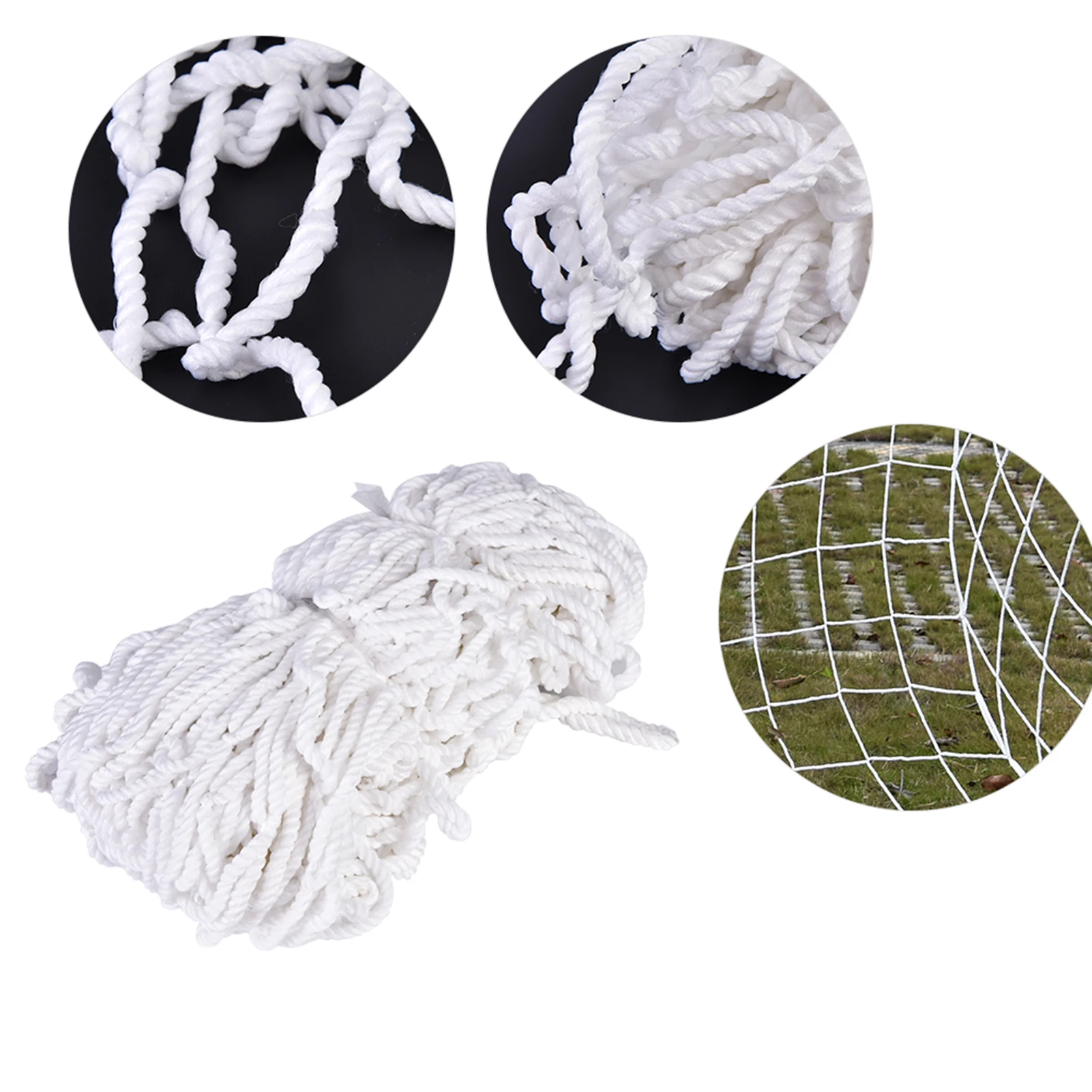 

8 х 4 фута футбольные ворота сетка прочная сетка футбольное оборудование