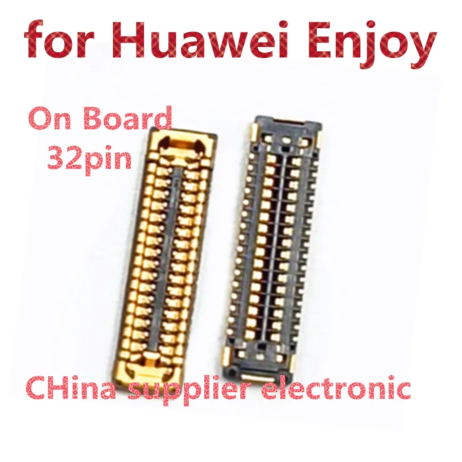 for Huawei Enjoy 10 Plus 10Plus Nova5i Nova 5I Honor 9X Pro 9XPro display seat motherboard cable connection buckle connector