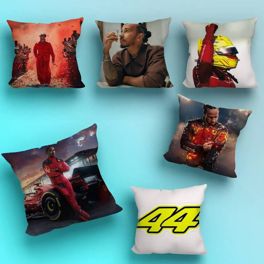 

DriverS L-Lewis H-Hamilton 44 Pillow Case Pillow Case Living Room Sofa Cushion Cover Suitable For Home Bedroom Room Decoration