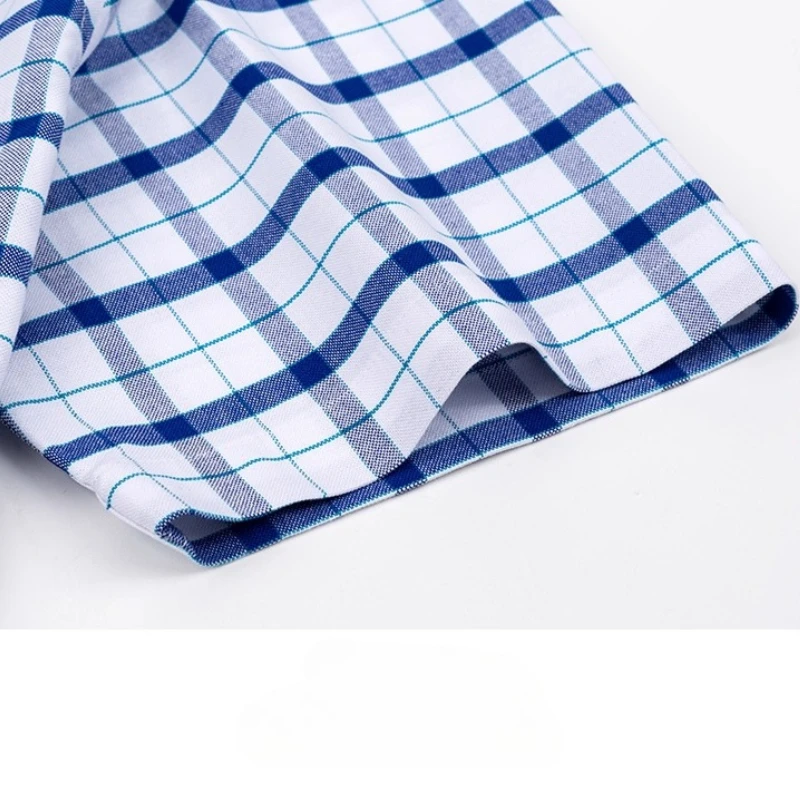 7XL 100% Cotton Oxford Man Shirts Short Sleeve Stripes Solid Color White Shirt Man Short Sleeve Shirts for Men Casual Business