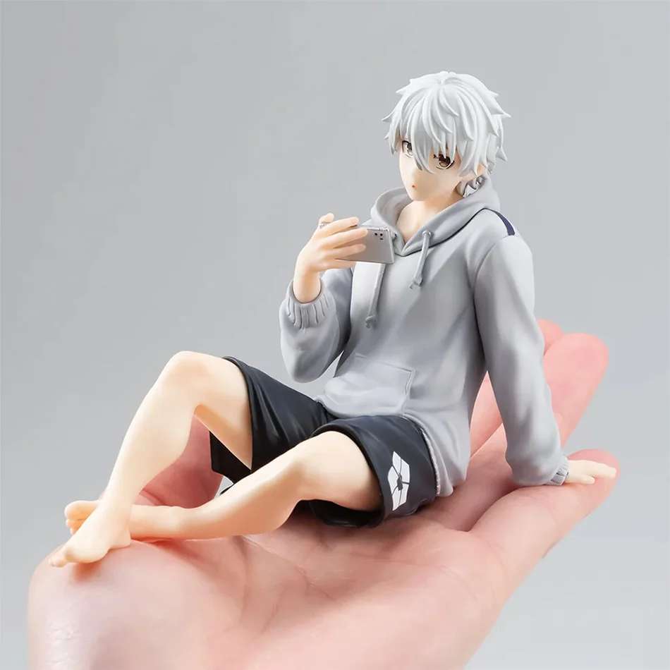 9cm Nagi Seishiro Figurine Cute Anime Blue Lock PVC Miniatures Ornaments Japanese Manga Model Doll Toys Garage Kits GK Figure