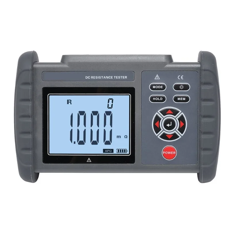 DC Low Resistance Meter 10uΩ Microprocessor Technology Four-wire Method Test