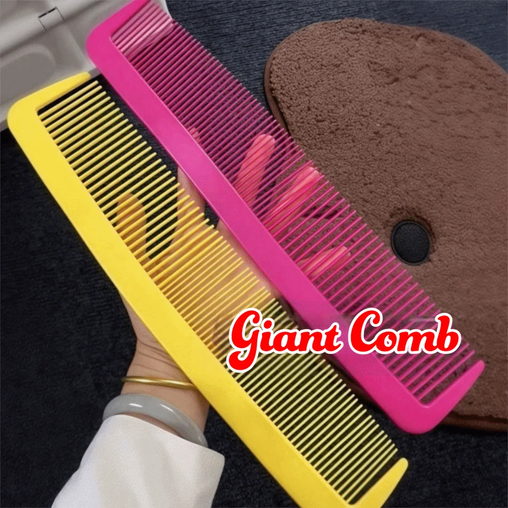 

Funny Plastic Giant Comb Giant Hair Detangling Massage Straight Hair Comb Massage Combs Stage Props and Performances