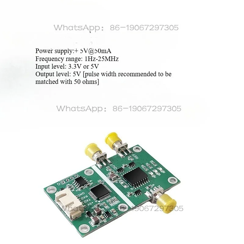 

Модуль задержки DS1023 для управления последовательной связью, источник импульсов с минимальной задержкой 0,25 нс