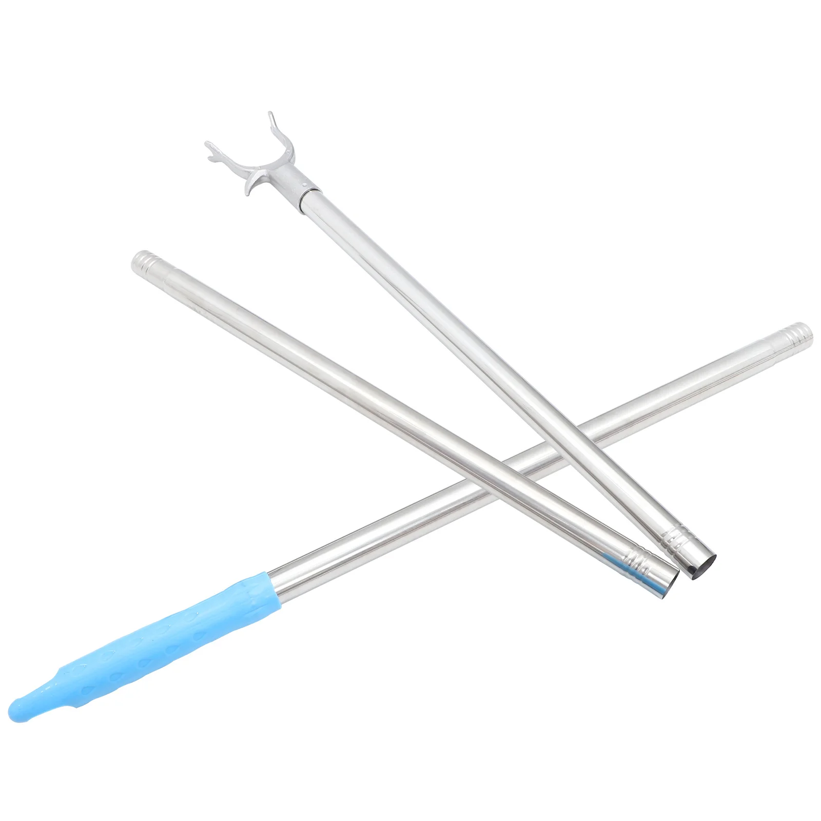 

1pc Clothes Drying Rod Stainless Steel Aluminum Plastic Indoor Clothing Pole For Closet Wardrobe Balcony Home Use Clothesline