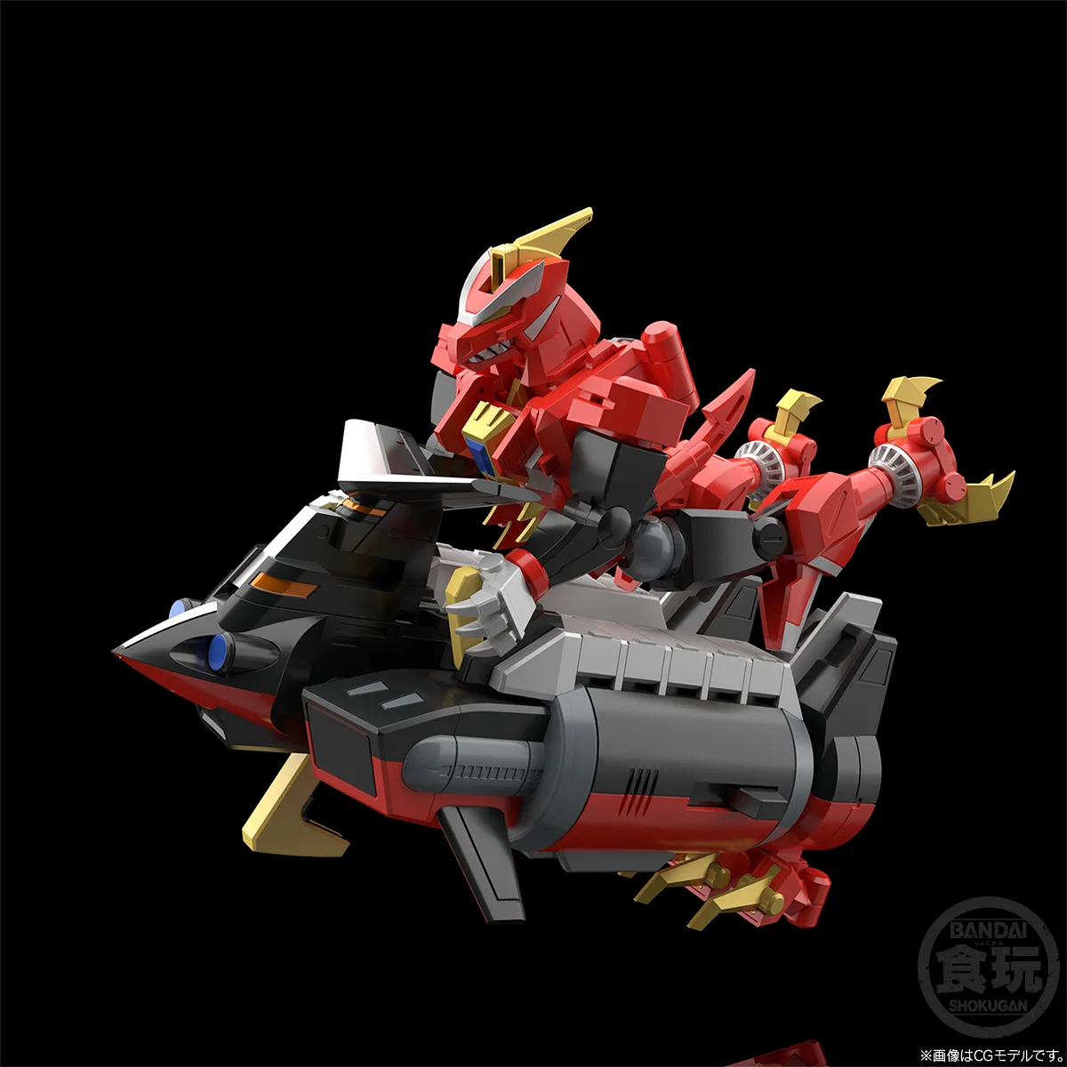 Bandai SMP [Shokugan Modeling Project] ชุดฟิกเกอร์ SSSS.DYNAZENON (ไม่มีกาว) ของเล่นแอ็คชั่นฟิกเกอร์