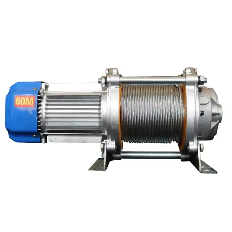 

500kg-2000kg Capacity Winch Aluminum Alloy 380V Lifting Equipment New Condition Construction Lifting Tool