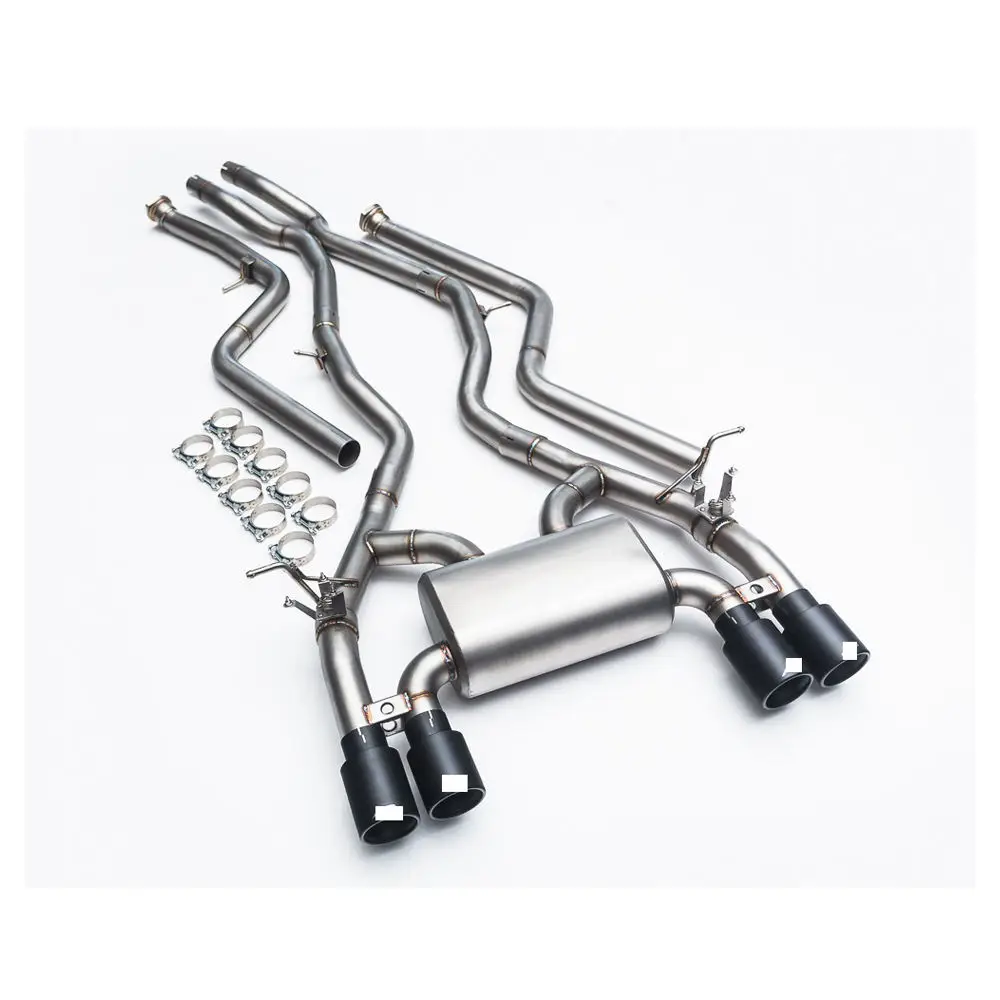 Exhaust catback for BMW F80 F82 M3 M4 S55 3.0T twin Turbo Stainless Steel Catback