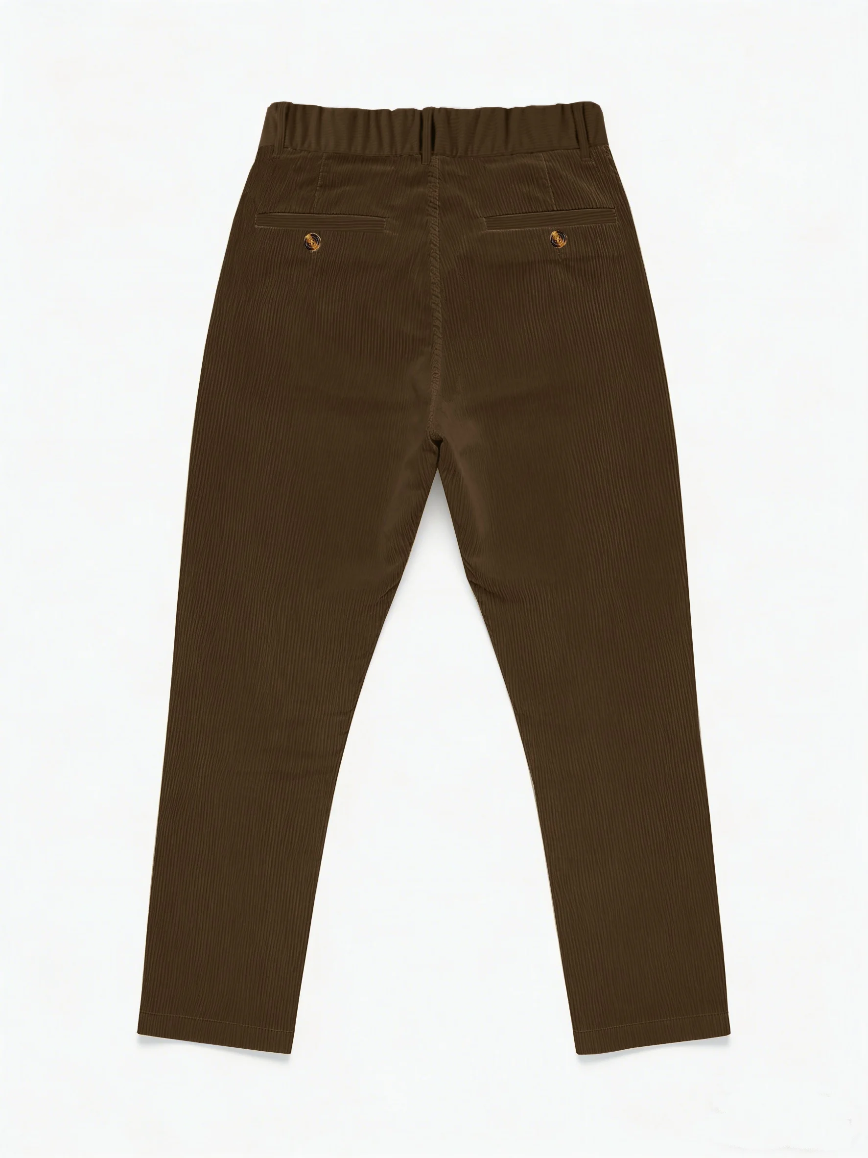 Neue Cordhose für Herren im Casual-Formal-Stil | Einfarbig mit mehreren Taschen, geeignet für Büro- oder Alltagskleidung im Frühling und Sommer. – Detail 4