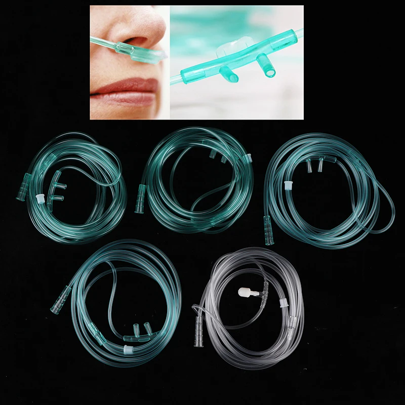 1.5/2/2.5/3M Plastic Oxygen Tube Disposable Nasal Cannula Independent Packing Medical Care Machine Breathing Cannula