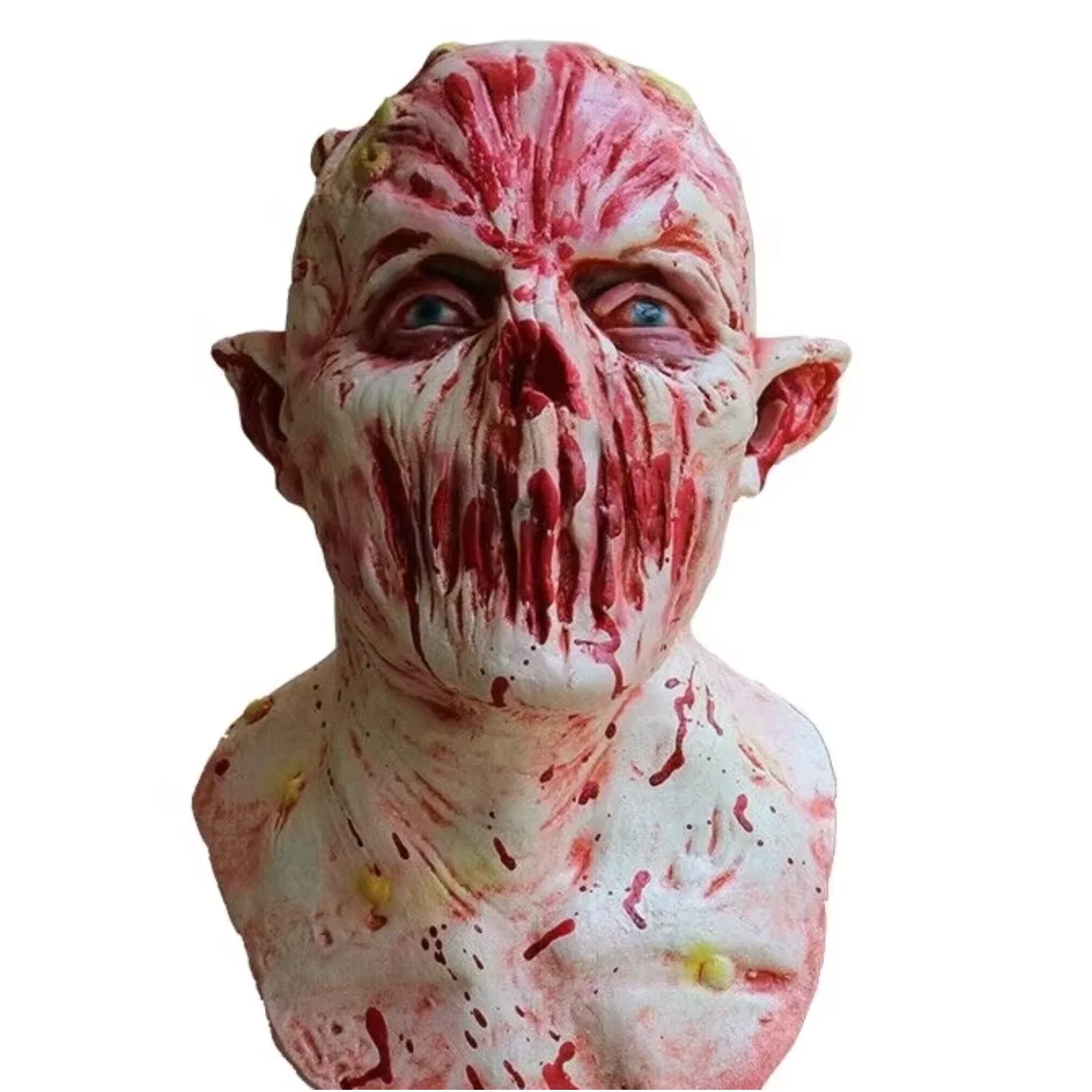 Classic Horror Zombie Halloween Mask  Latex  Masks Logo For Halloween Party