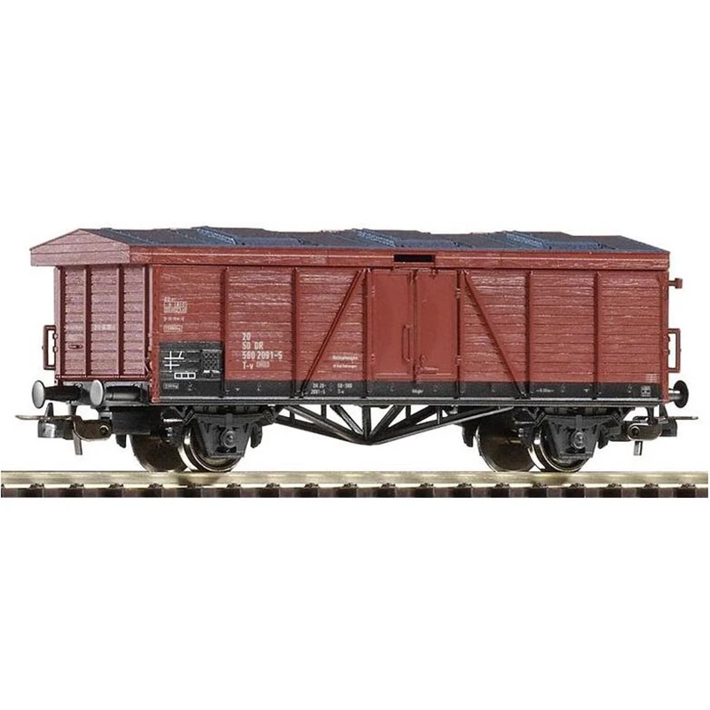 

PIKO Train Model HO 54103 Covered Convertible Car (Deutsche National Railways Fourth Generation) 1/87 Train Toy Boys Girls Gifts