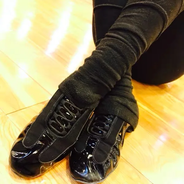 Latin Dance Footstep Short Socket Protective Legwear Practice Performance Dance Socks Teaching Exercise Dance Costume Women