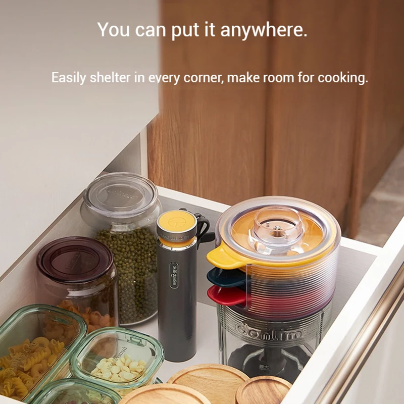 Бытовая маленькая электрическая мясорубка, многофункциональная кухонная машина, набор, малошумная машина для разрушения стен, вспомогательная машина для приготовления пищи