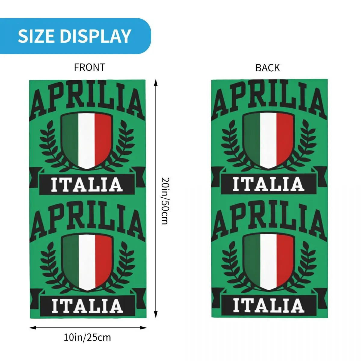 Fans Motocross Bandana Neck Gaiter Printed A-Aprilia Face Scarf Running Unisex Adult Washable